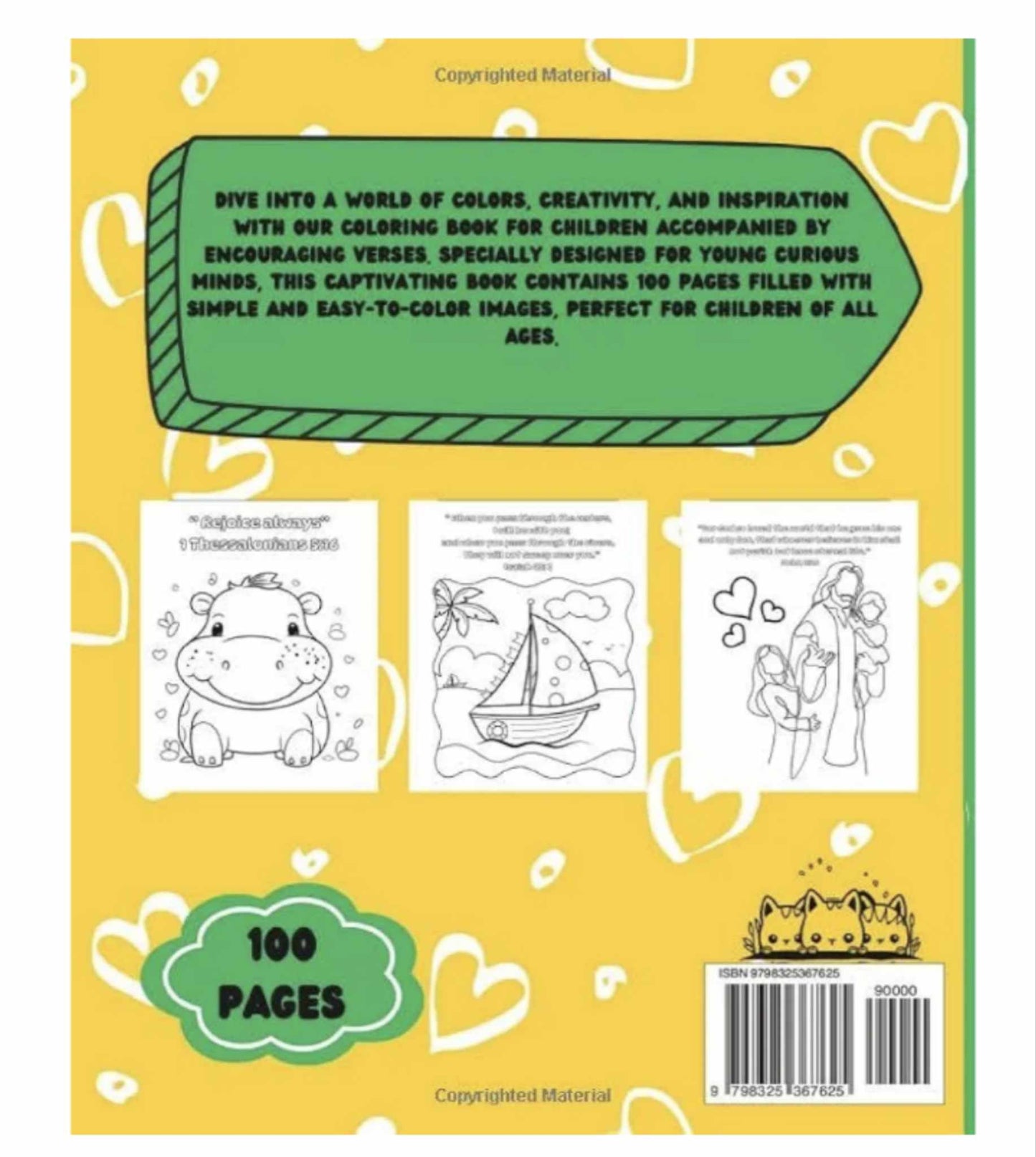 My bible verses coloring book
