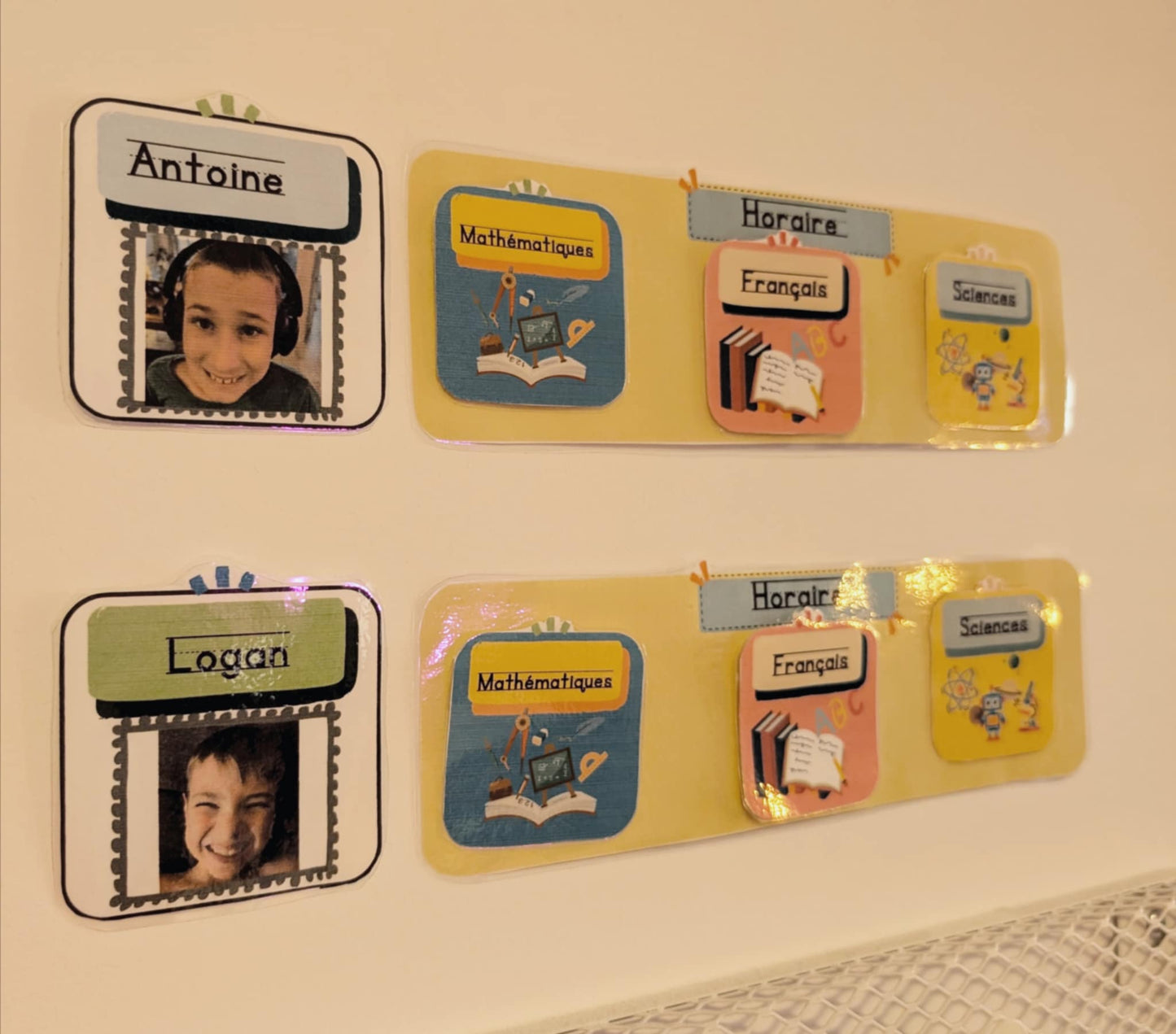 PDF Horaire imagée école maison