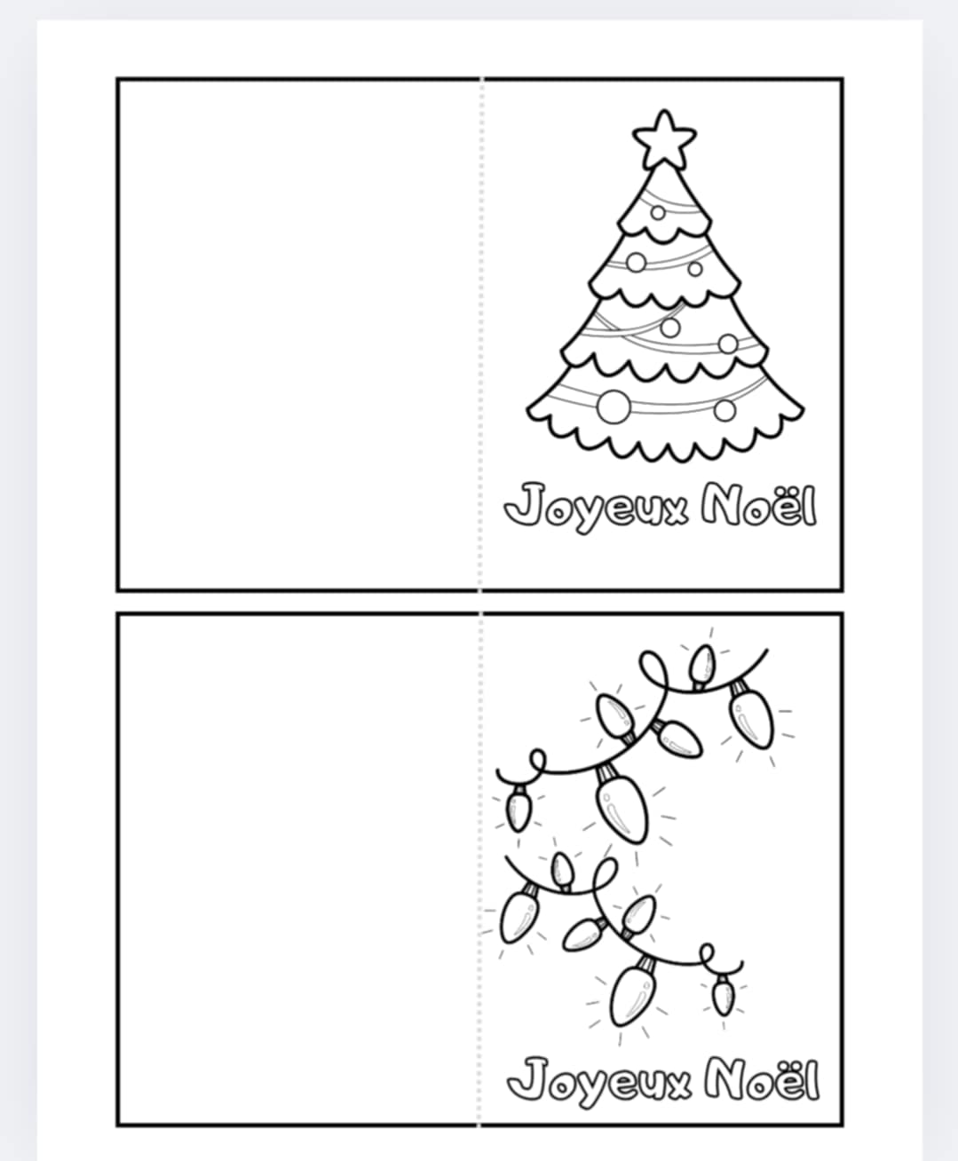 Cartes de souhaits Noël