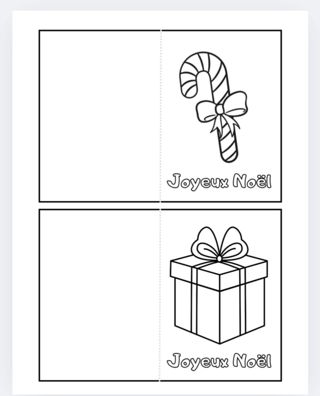 Cartes de souhaits Noël