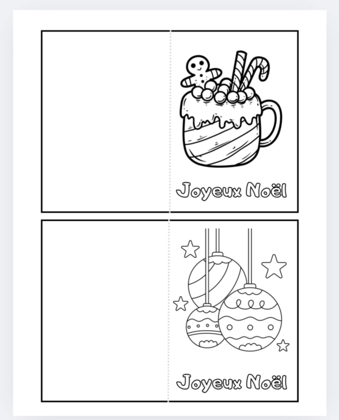 Cartes de souhaits Noël