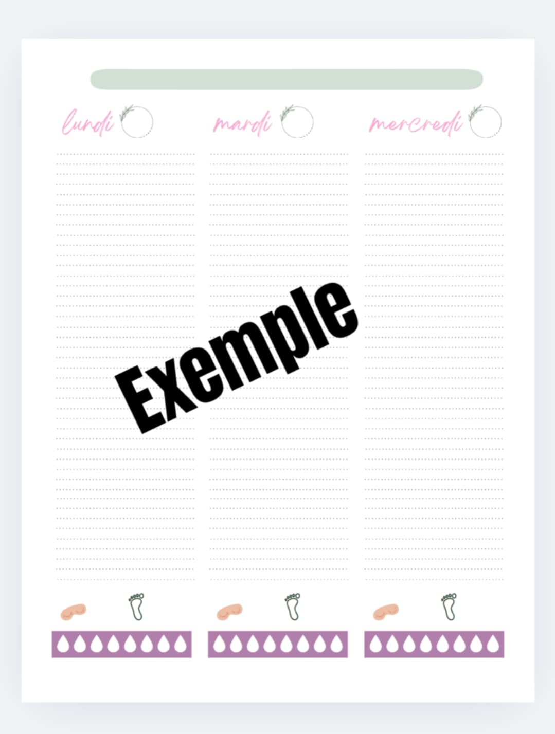 Agenda non-daté ''Année victorieuse'' (cactus)