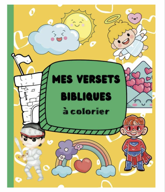 Mes versets bibliques Ă  colorier